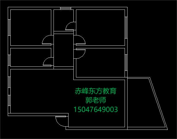 赤峰室内设计图CAD培训班